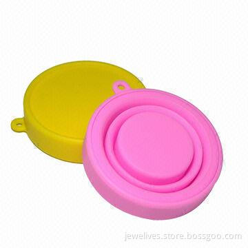 Collapsible Silicone Drinking Cup for Travel Camping Multiple Use